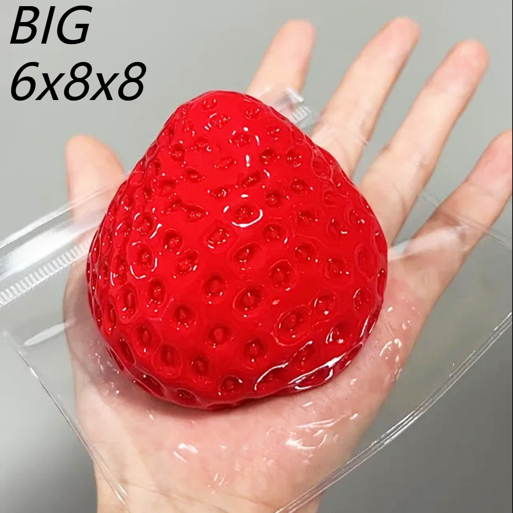 Wedding Yes - Strawberry Squeeze Toy Fidget Toy Slow