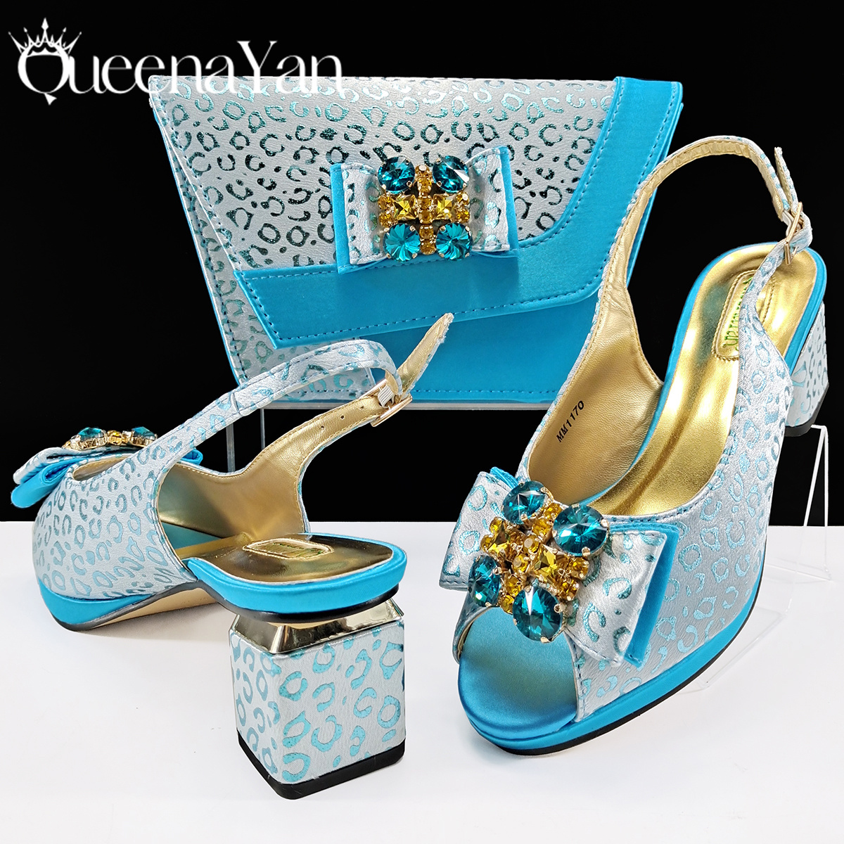 Wedding Packaging - Queena Yan Light Blue Elegant Italian