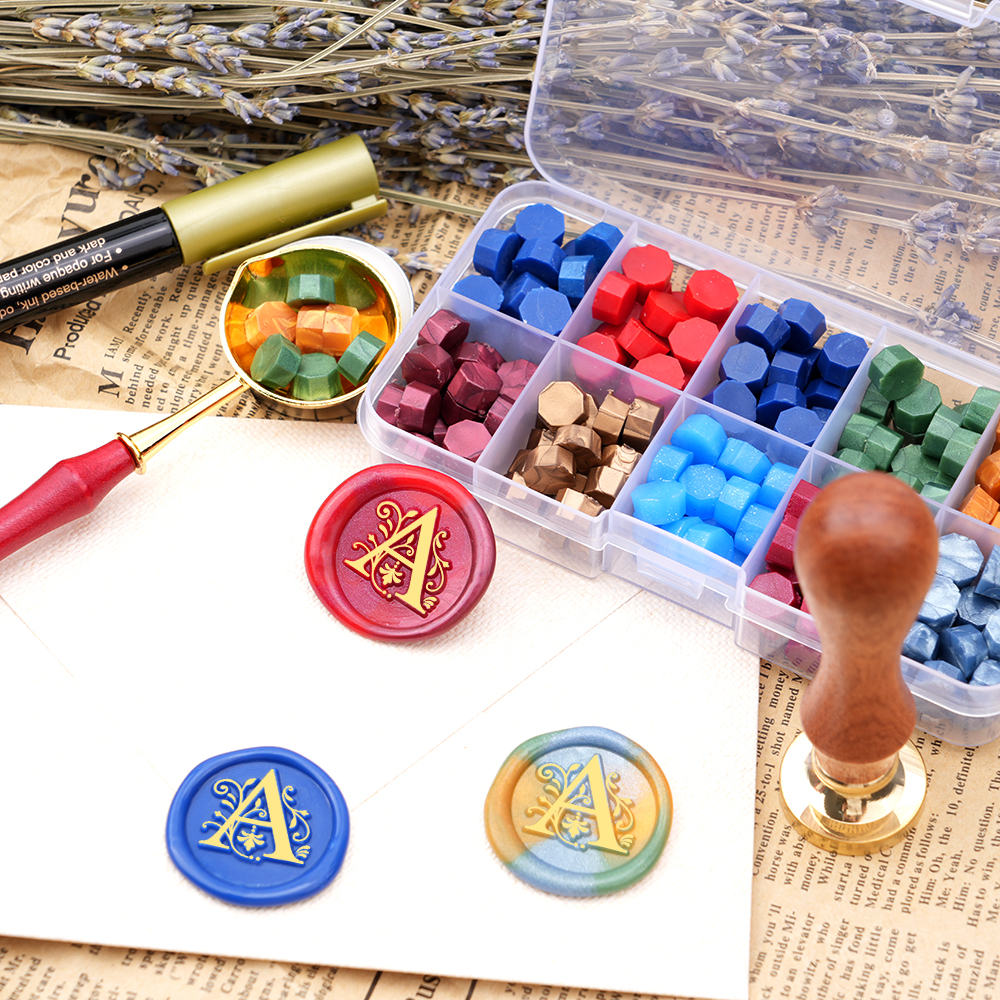 Wedding Z - A-Z letter Wax Seal Stamp Kit