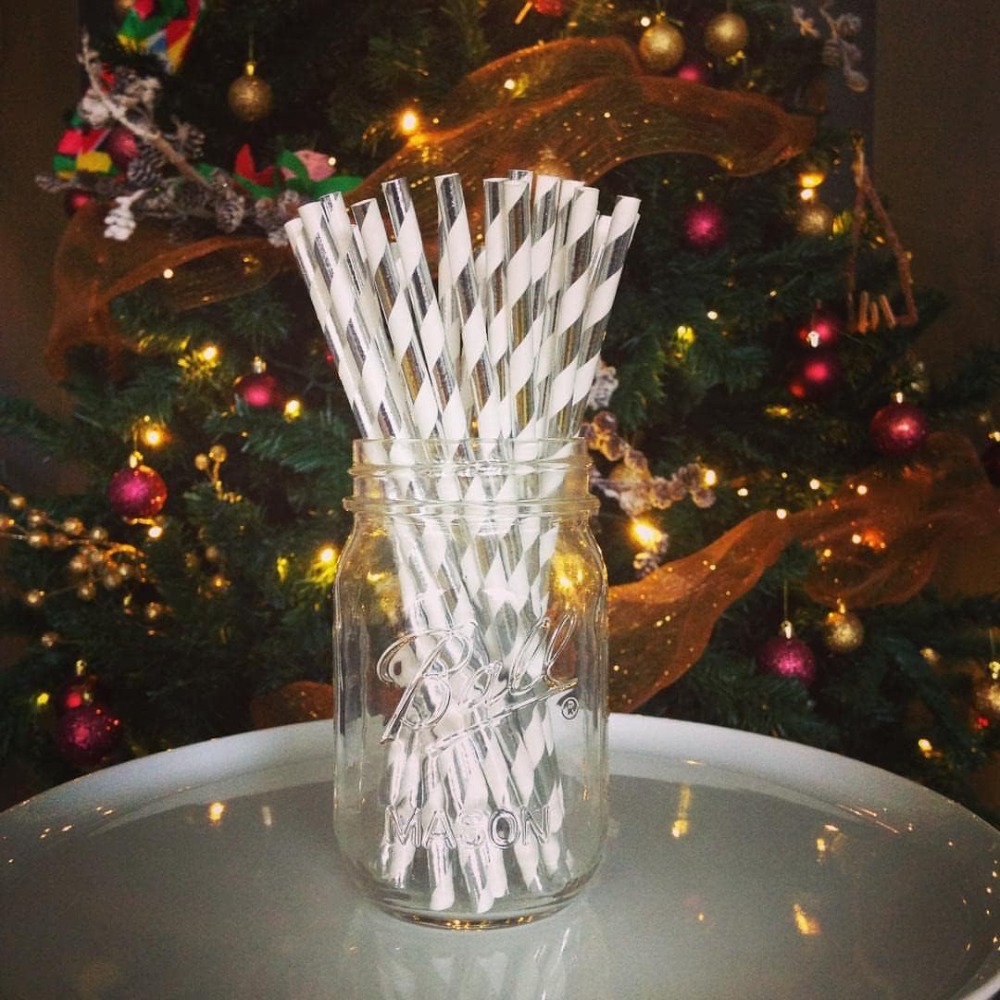 100 Pcs Biodegradable Silver P - Wedding Supply Bulk บทวิจารณ์และราคา