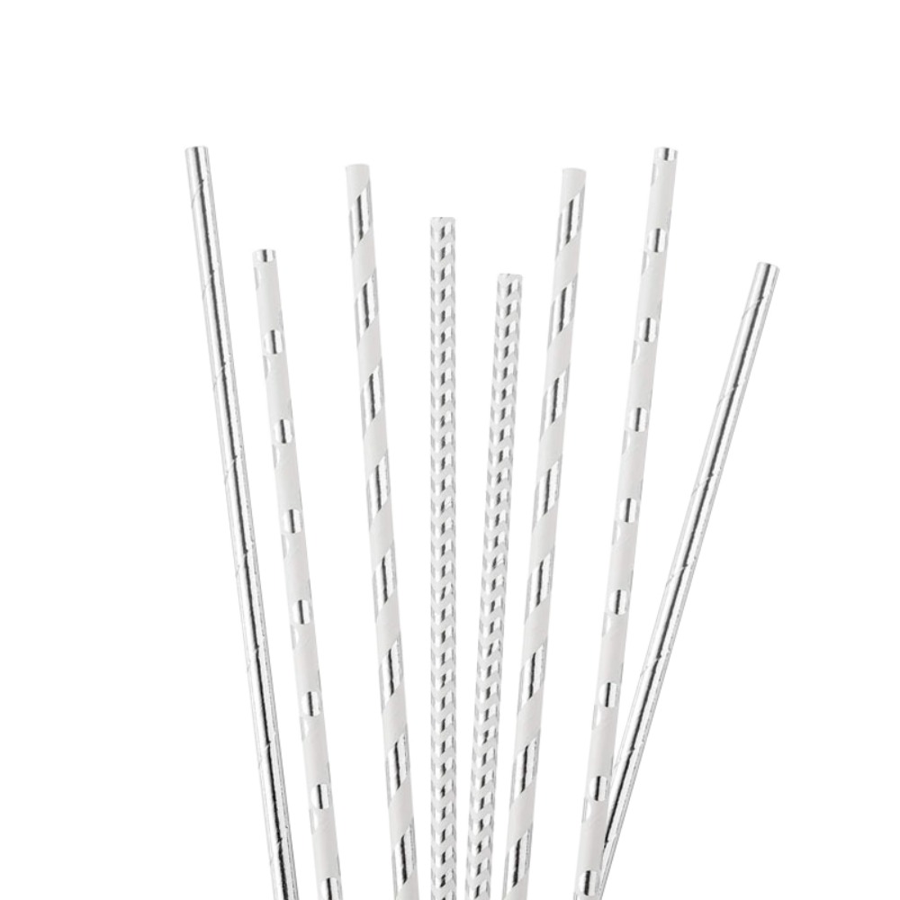 100 Pcs Biodegradable Silver P - Wedding Supply Bulk บทวิจารณ์และราคา
