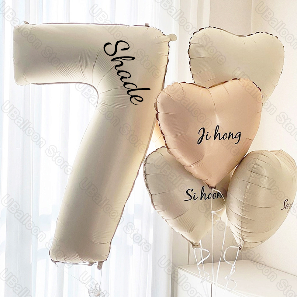 Custom Birthday Number Balloon - Confetti Balloon Set บทวิจารณ์และราคา