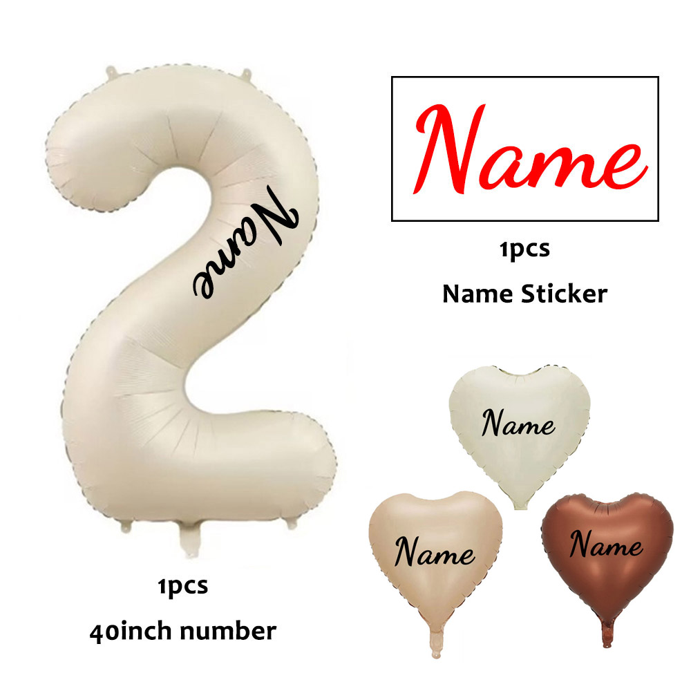 Custom Birthday Number Balloon - Confetti Balloon Set บทวิจารณ์และราคา