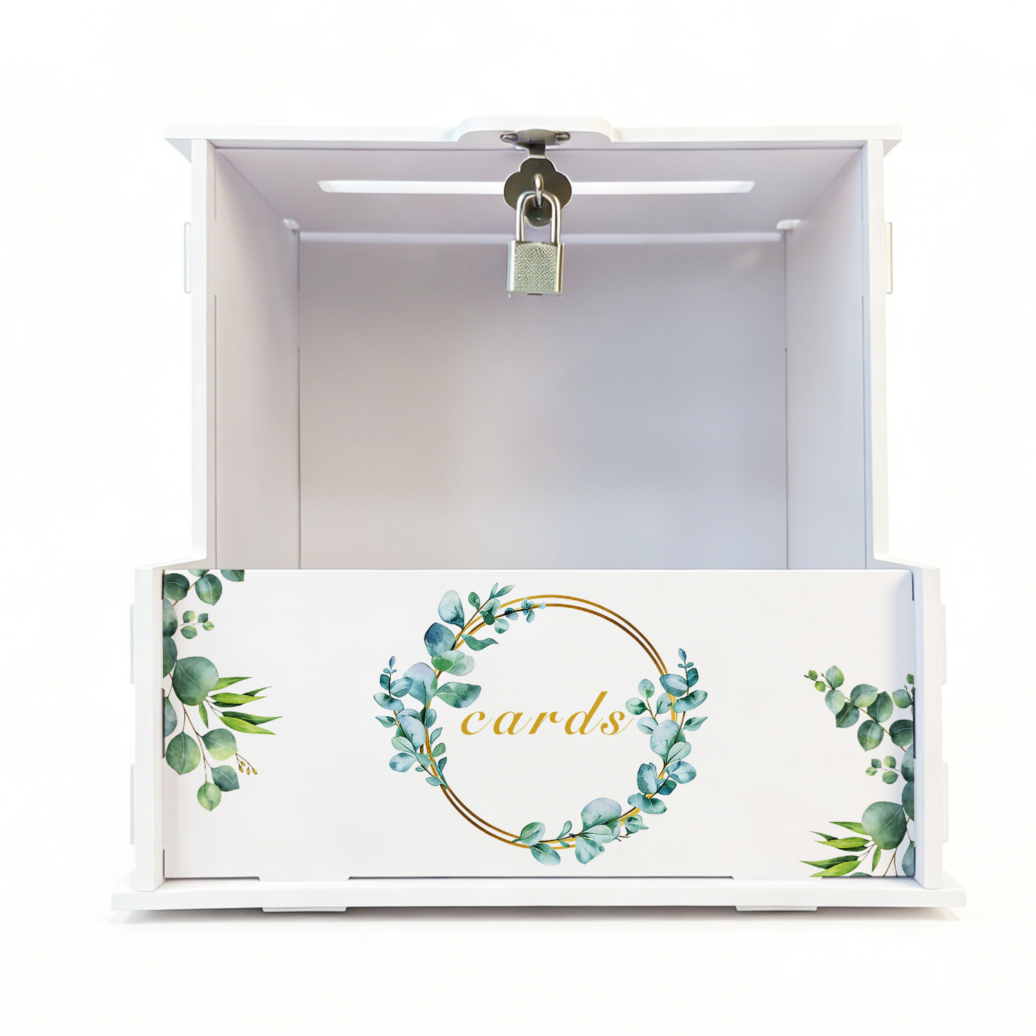 White PVC Wedding Card Boxes w - Wedding Favor Box บทวิจารณ์และราคา