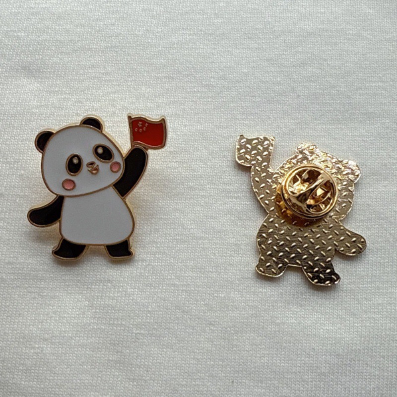6pcs Cartoon China Panda Badge - Wedding Yes บทวิจารณ์และราคา