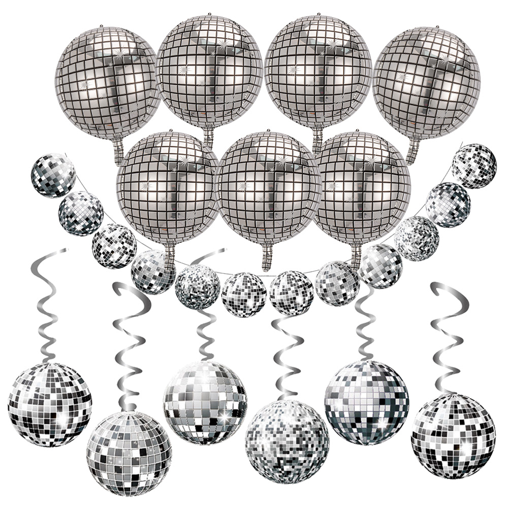 Big Disco Balloon Foil Balloon - Confetti Balloon Set บทวิจารณ์และราคา