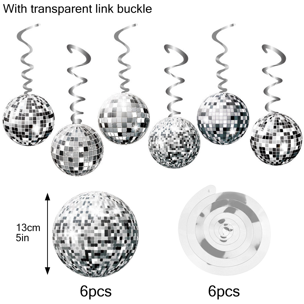 Big Disco Balloon Foil Balloon - Confetti Balloon Set บทวิจารณ์และราคา