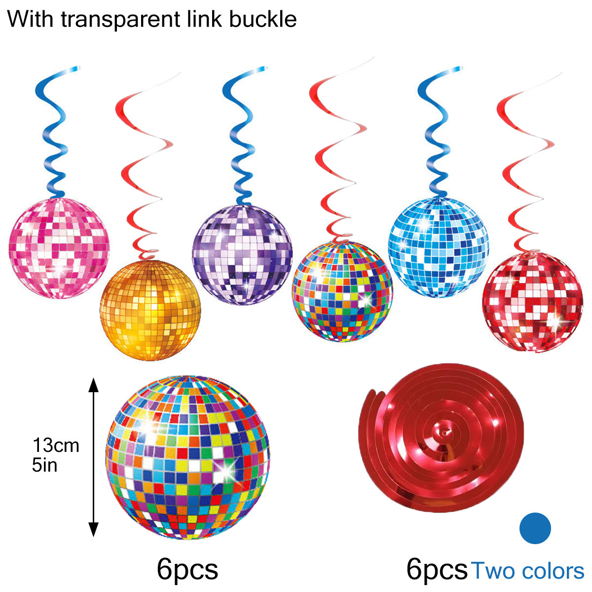 Big Disco Balloon Foil Balloon - Confetti Balloon Set บทวิจารณ์และราคา