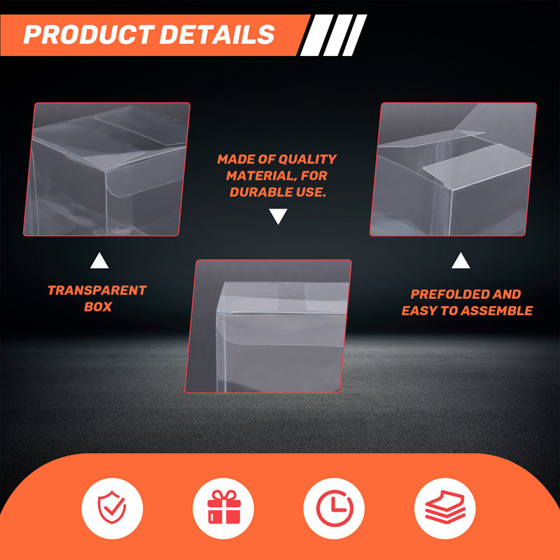 50Pcs Clear Plastic Boxes for  - Wedding Favor Box บทวิจารณ์และราคา
