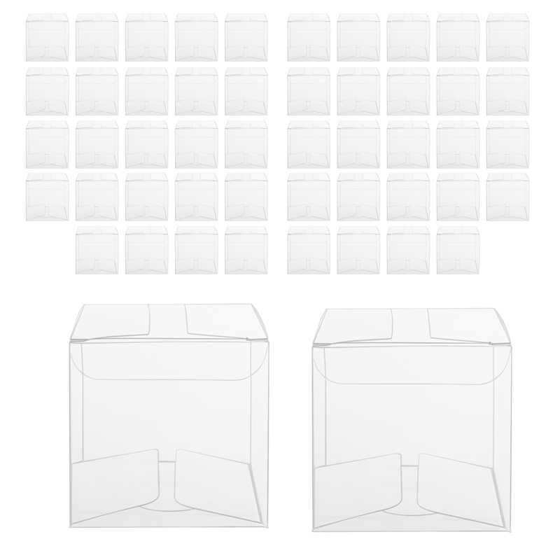50Pcs Clear Plastic Boxes for  - Wedding Favor Box บทวิจารณ์และราคา