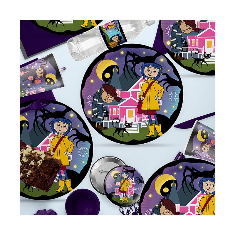 Coraline Cartoon Movie Theme S - Confetti Balloon Set บทวิจารณ์และราคา