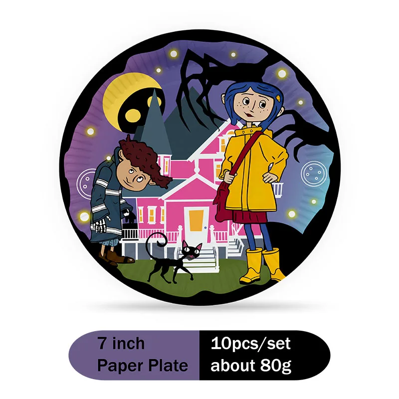 Coraline Cartoon Movie Theme S - Confetti Balloon Set บทวิจารณ์และราคา