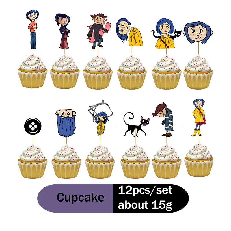 Coraline Cartoon Movie Theme S - Confetti Balloon Set บทวิจารณ์และราคา