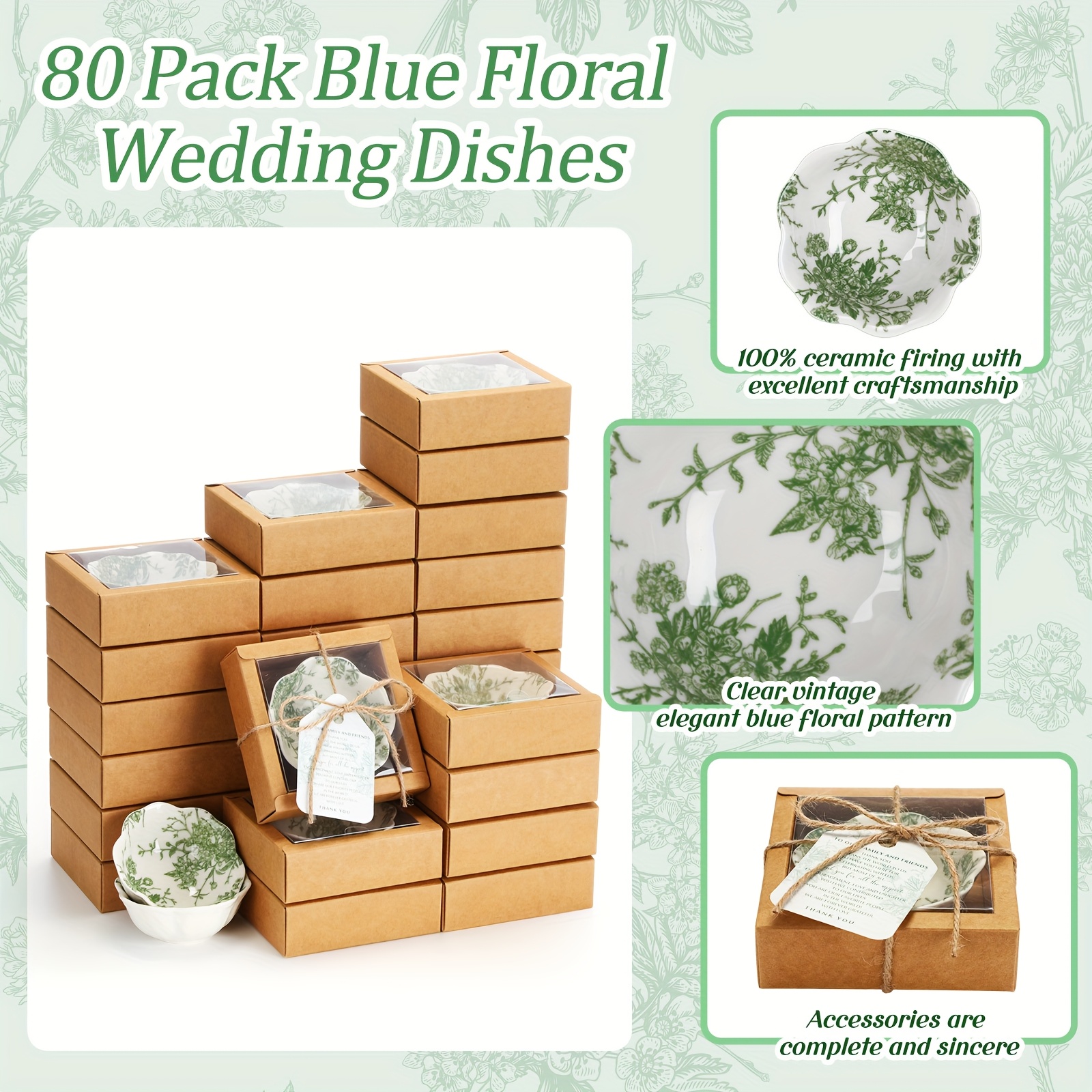 80 Pack Wedding Favors for Gue - Wedding Favor Box บทวิจารณ์และราคา