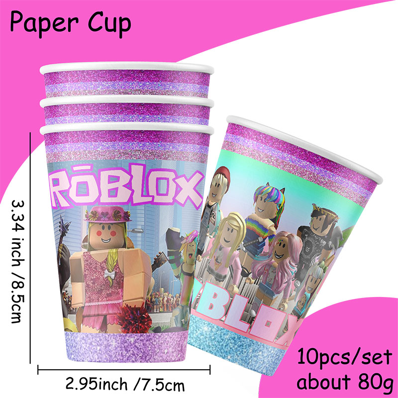 Roblox Girl Decorations for Pu - Confetti Balloon Set บทวิจารณ์และราคา