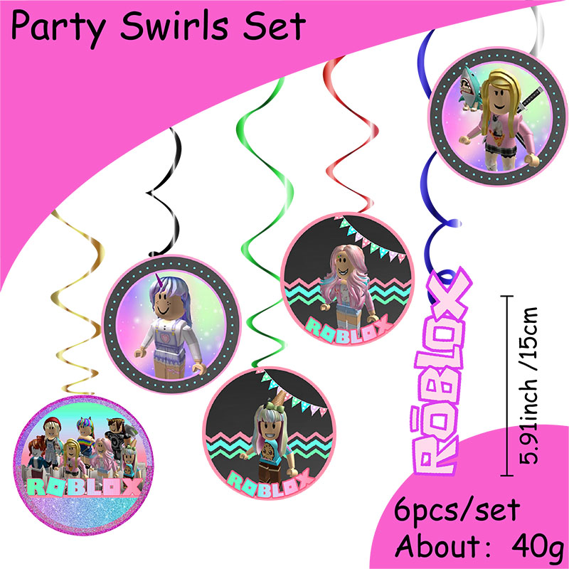 Roblox Girl Decorations for Pu - Confetti Balloon Set บทวิจารณ์และราคา