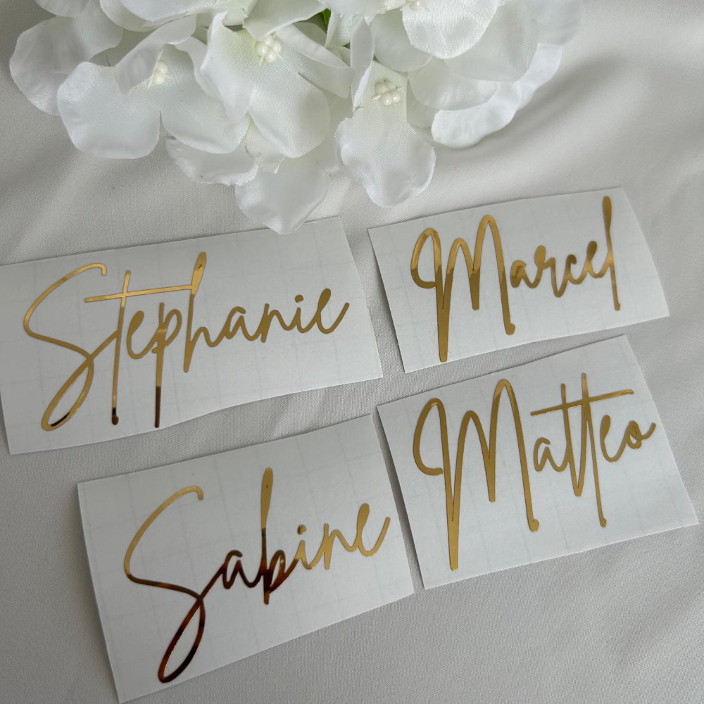 Personalized Vinyl Stickers Go - Wedding Z บทวิจารณ์และราคา