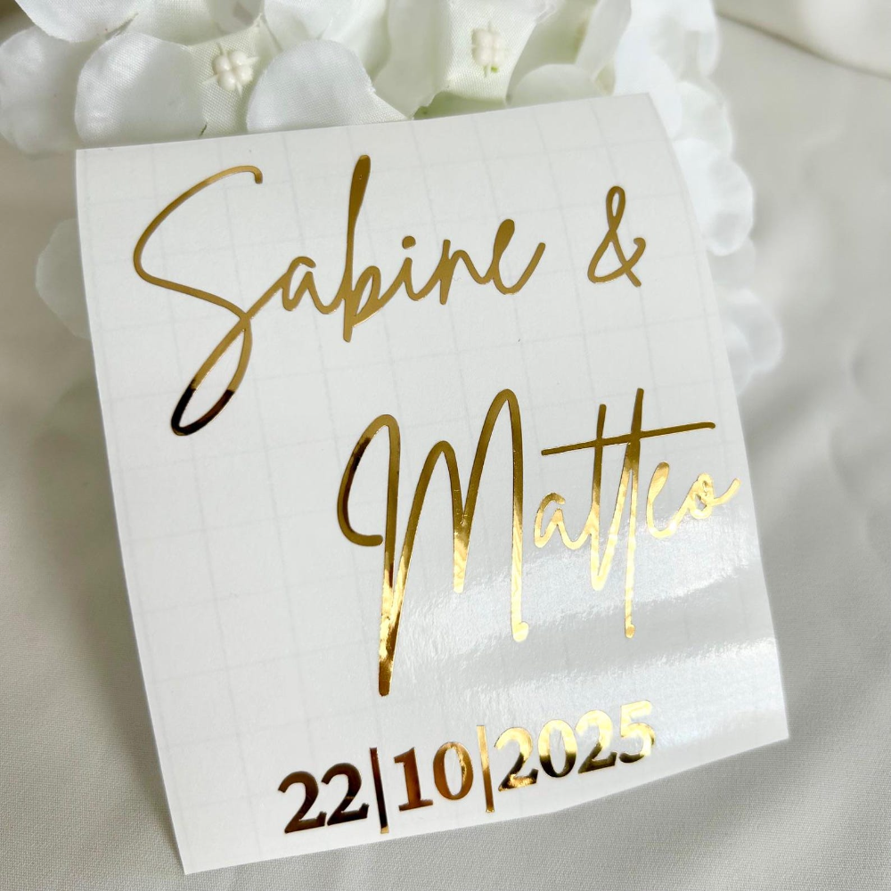 Personalized Vinyl Stickers Go - Wedding Z บทวิจารณ์และราคา