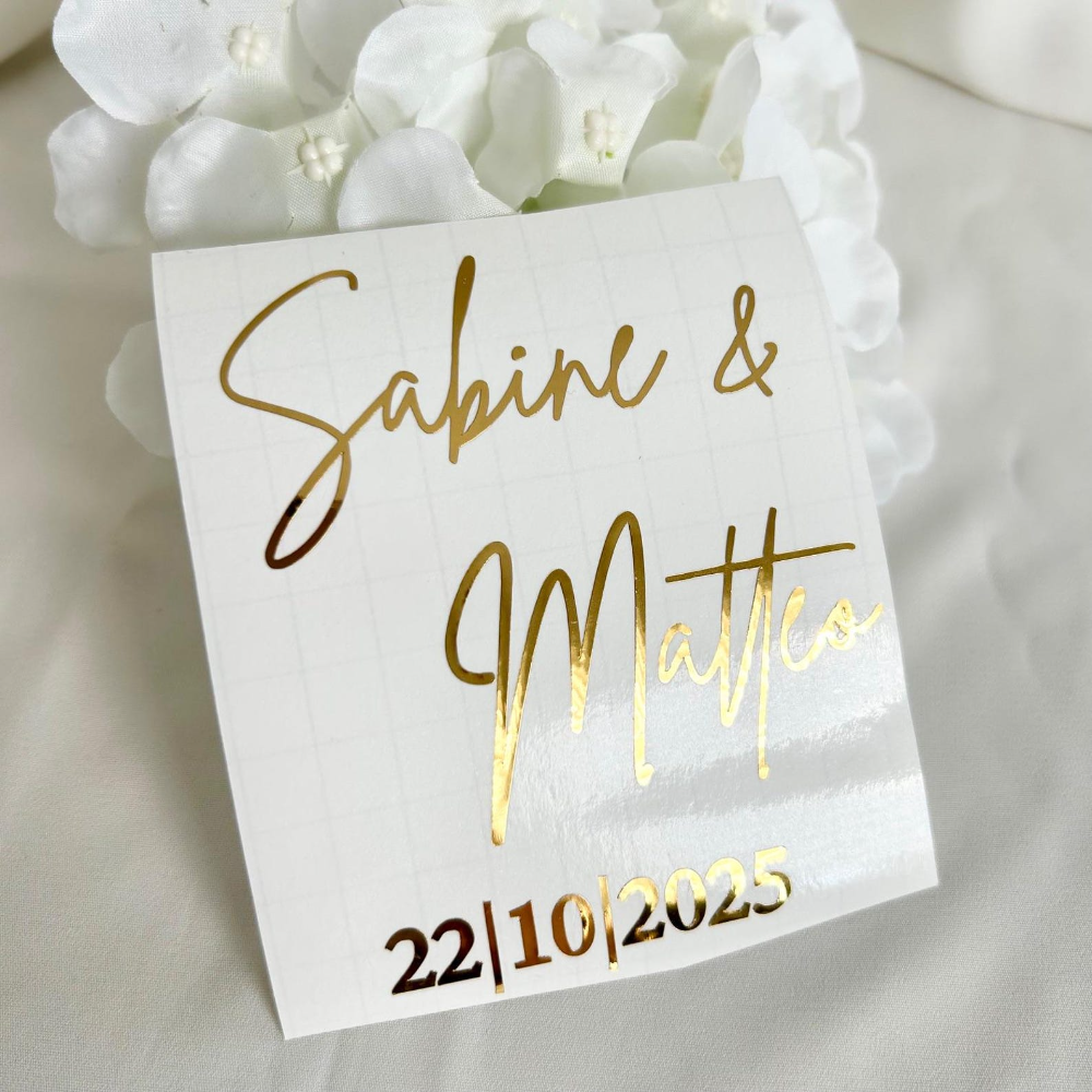 Personalized Vinyl Stickers Go - Wedding Z บทวิจารณ์และราคา