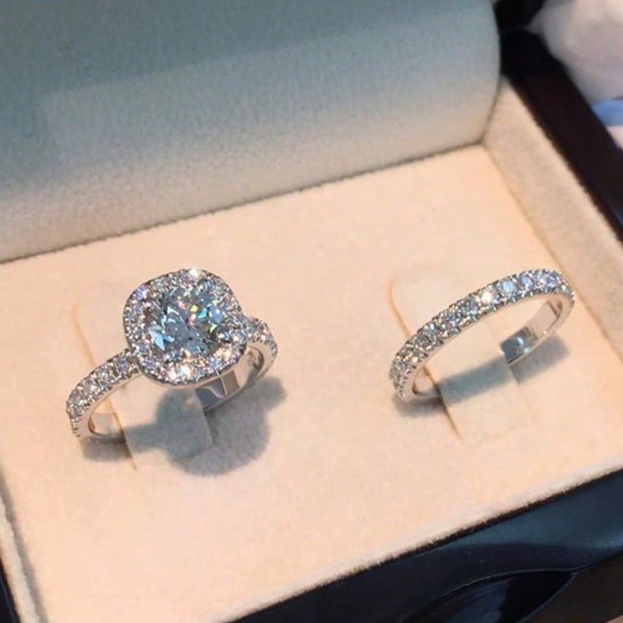 2Pcs Women's Fashion Noble Zir - Wedding Z บทวิจารณ์และราคา