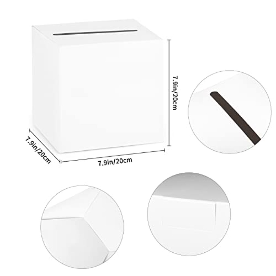 White Card Box Wedding Favors  - Wedding Favor Box บทวิจารณ์และราคา