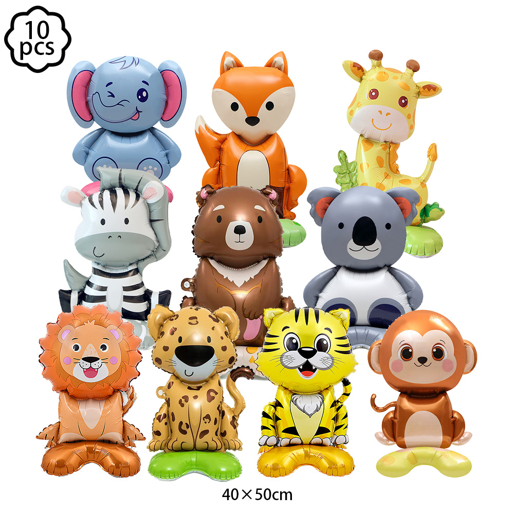 Jungle Animals Party Banner De - Confetti Balloon Set บทวิจารณ์และราคา