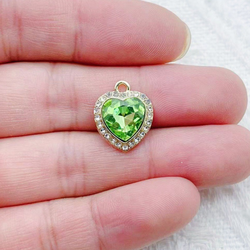 10pcs heart-shaped inlaid colo - Wedding Yes บทวิจารณ์และราคา