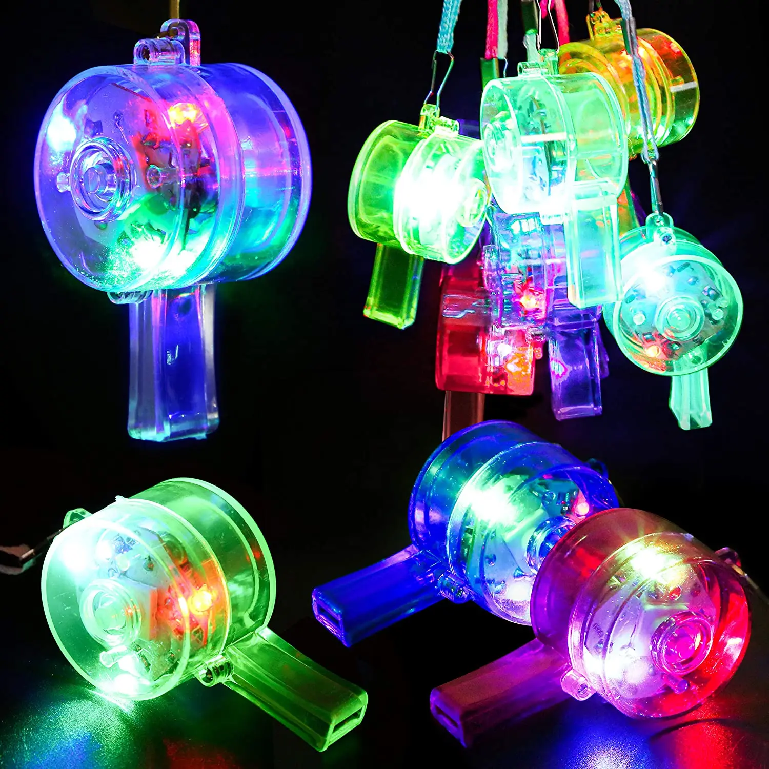 LED Light Up Whistle Glow Whis - Wedding Supply Bulk บทวิจารณ์และราคา