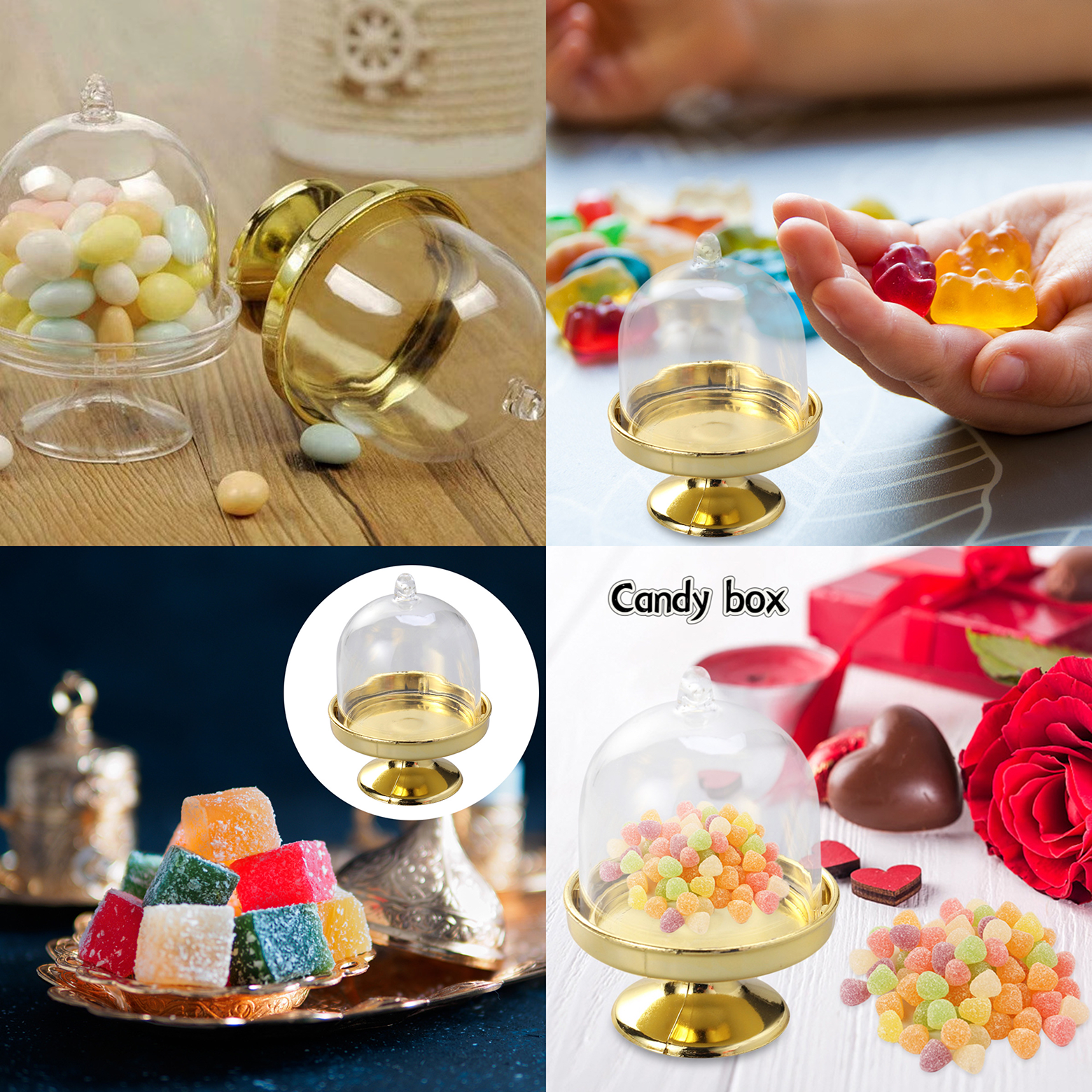 Plastic Mini Cake Stand with D - Wedding Supply Bulk บทวิจารณ์และราคา
