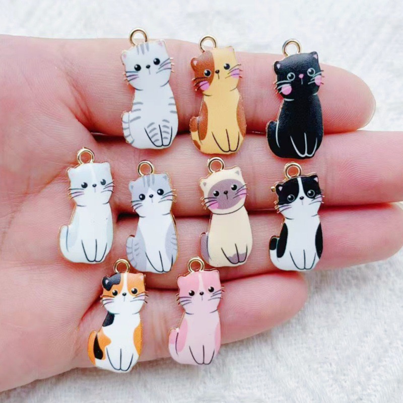 12pcs Cartoon Alloy Drip Oil C - Wedding Yes บทวิจารณ์และราคา