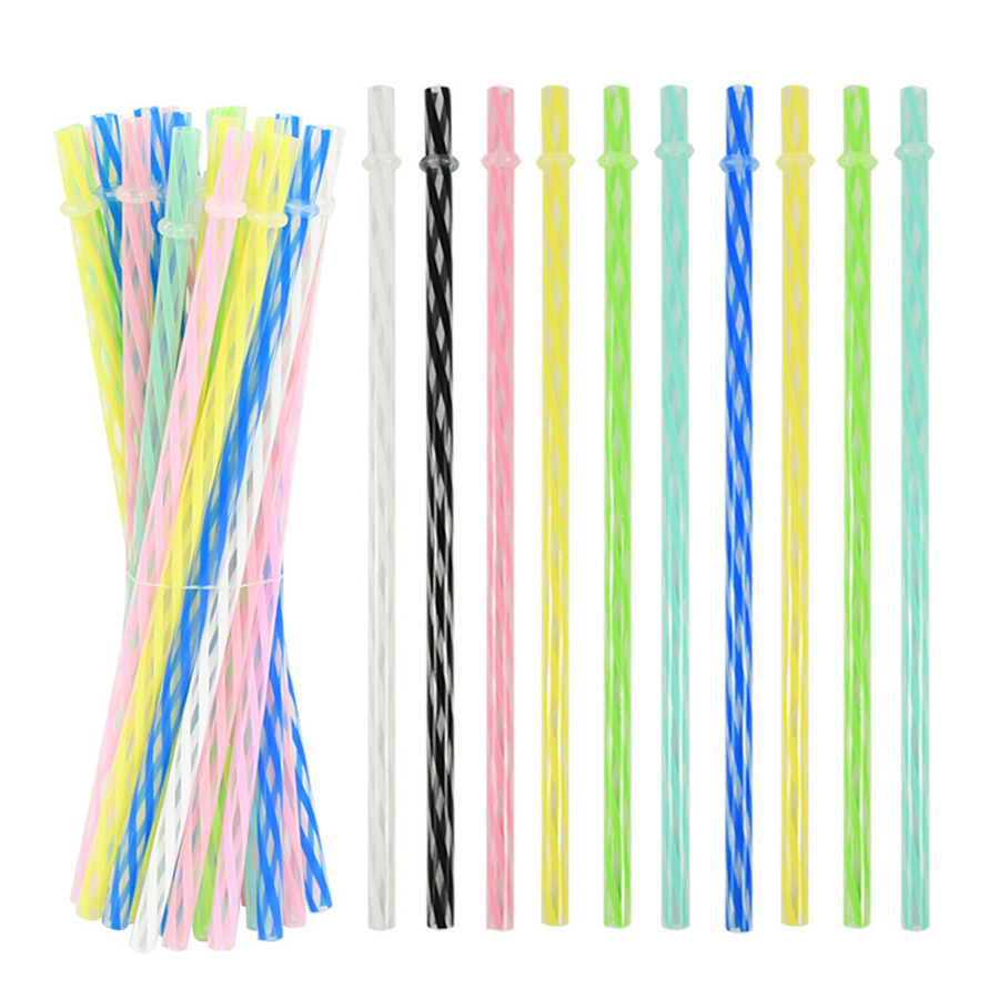 25Pcs Colorful Striped Reusabl - Wedding Supply Bulk บทวิจารณ์และราคา