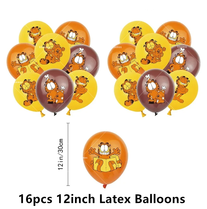 Cute Cartoon G-arfielded Birth - Confetti Balloon Set บทวิจารณ์และราคา