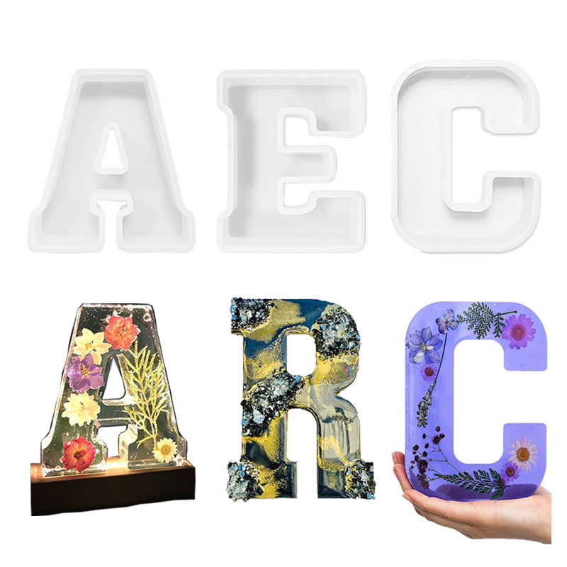 1pc A-Z Letter Silicone Molds  - Wedding Z บทวิจารณ์และราคา