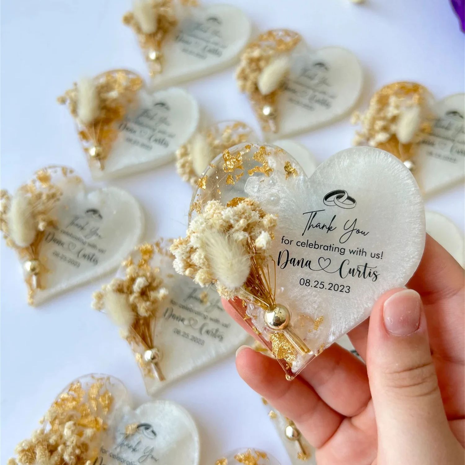 Personalized Magnet Favor for  - Wedding Favor Box บทวิจารณ์และราคา