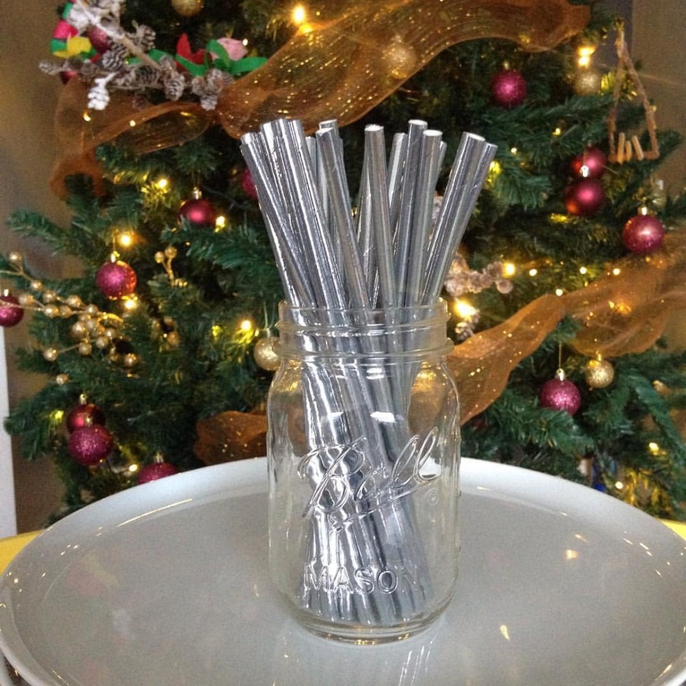 100 Pcs Biodegradable Silver P - Wedding Supply Bulk บทวิจารณ์และราคา