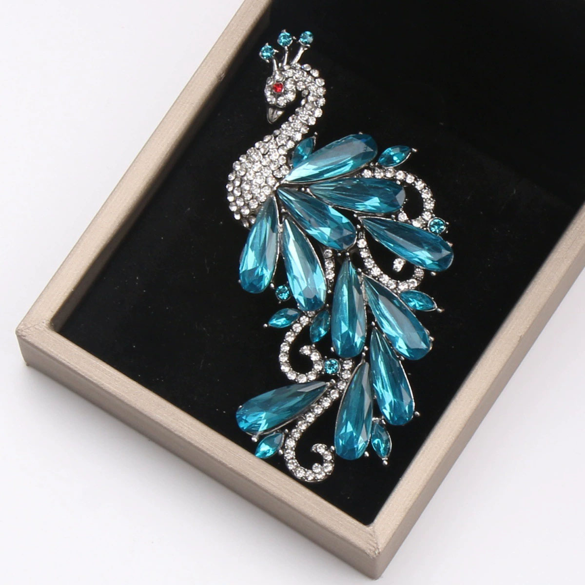 Luxury Rhinestones Peacock Bro - Suit Supply Wedding Party บทวิจารณ์และราคา