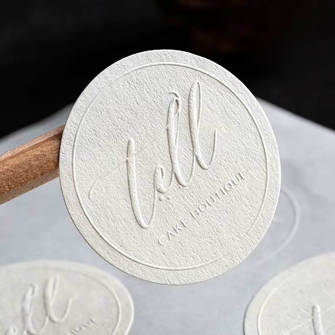 500pcs Custom Logo Stickers Em - Wedding Packaging บทวิจารณ์และราคา