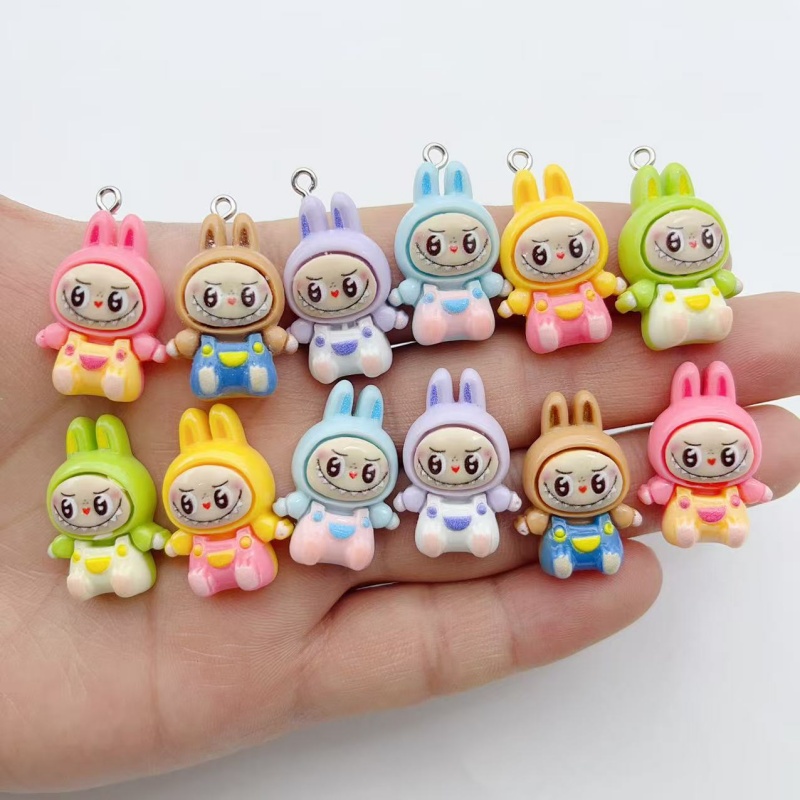10Pcs Kawaii Rabbit Strawberry - Wedding Yes บทวิจารณ์และราคา