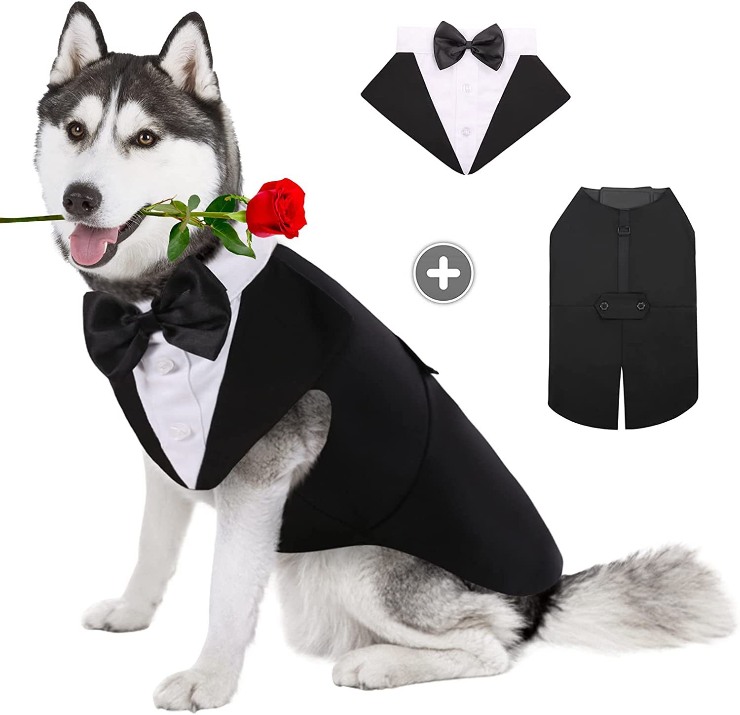 Pet Dog Clothes Fashion Party  - Suit Supply Wedding Party บทวิจารณ์และราคา
