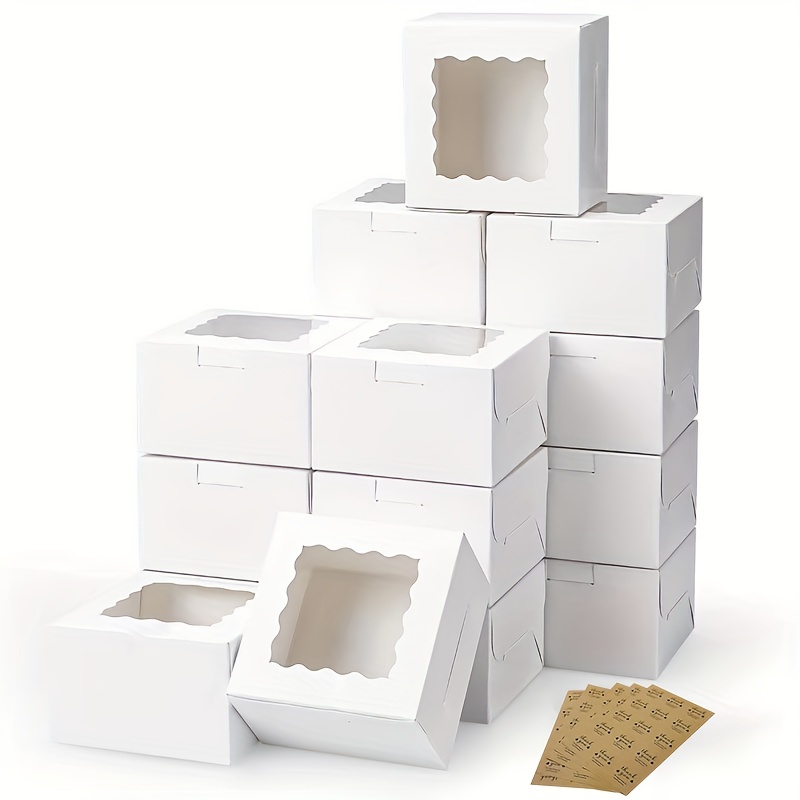 10Pcs Kraft Paper Cake Candy B - Wedding Packaging บทวิจารณ์และราคา