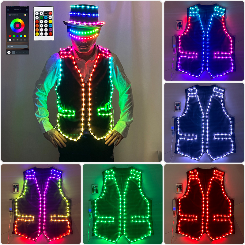 Full Color LED Costume Luminou - Suit Supply Wedding Party บทวิจารณ์และราคา