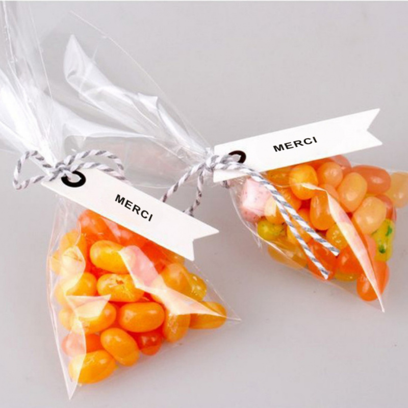 25pcs Thank You/Merci Favor Ta - Wedding Favor Box บทวิจารณ์และราคา