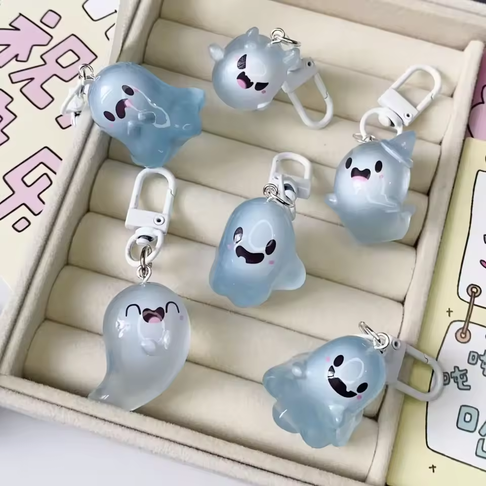 Halloween Jelly Ghost Keychain - Wedding Yes บทวิจารณ์และราคา
